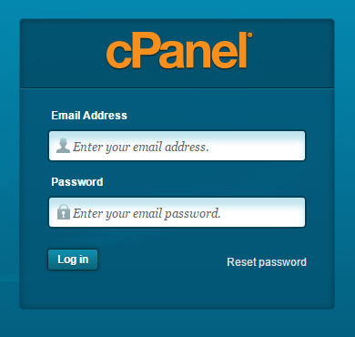 cpanel login