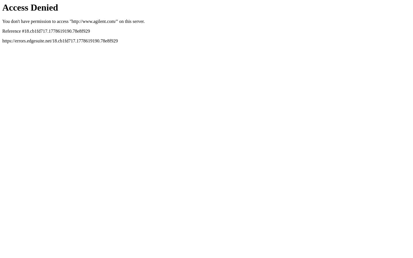 Agilent life science instruments website