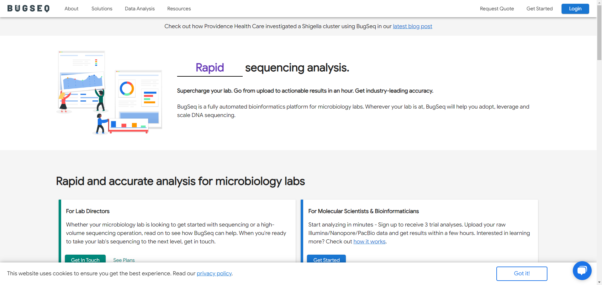 biotech seo and bad UX