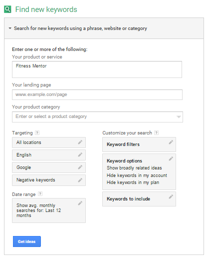 Domain Keyword Monthly Search Volume