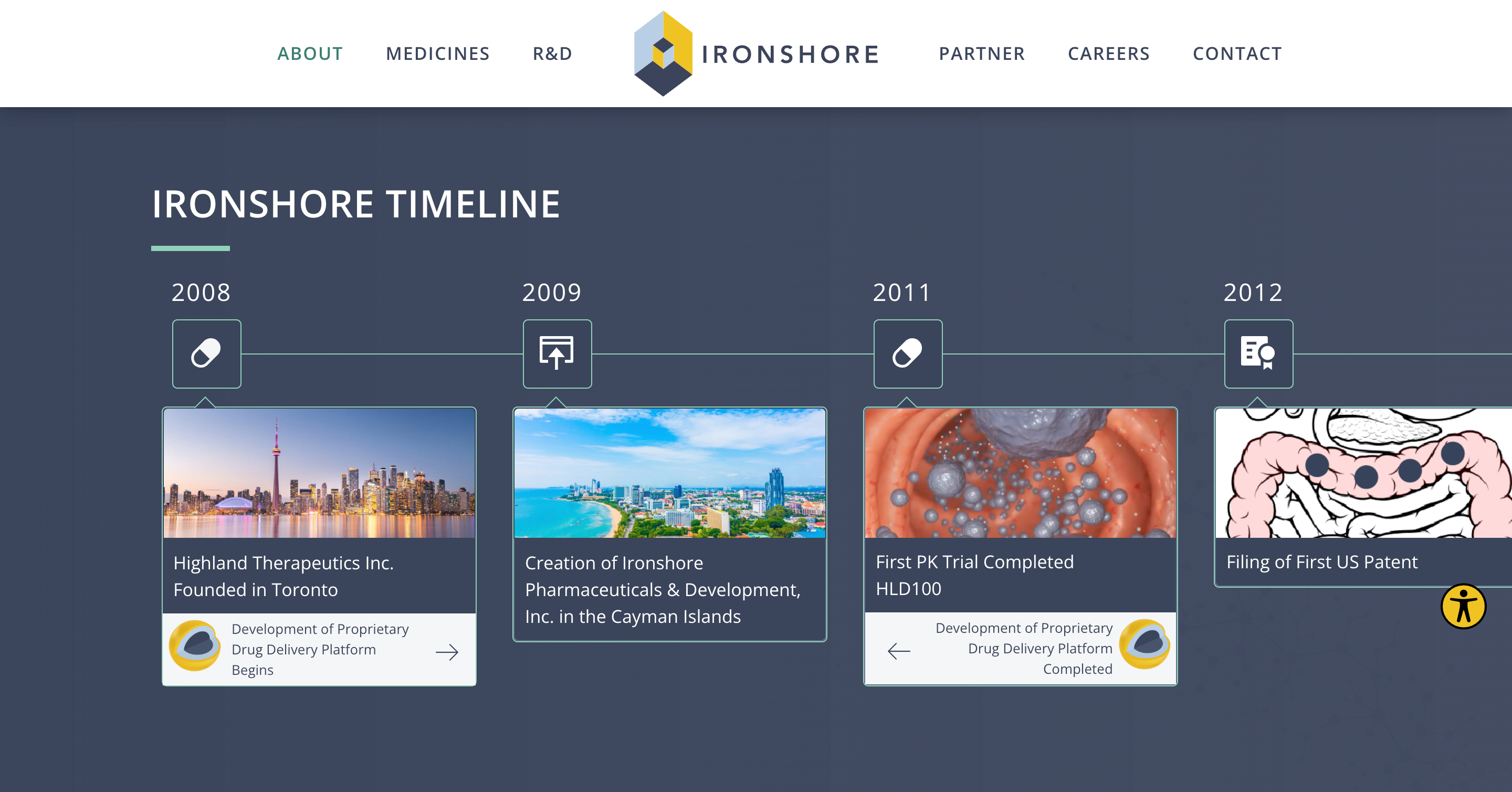 Ironshore About Page
