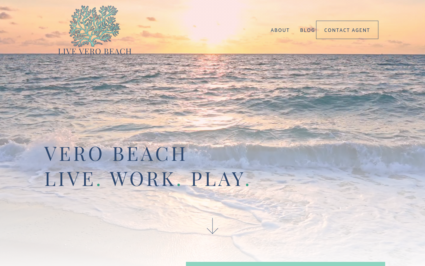 Live Vero Beach homepage
