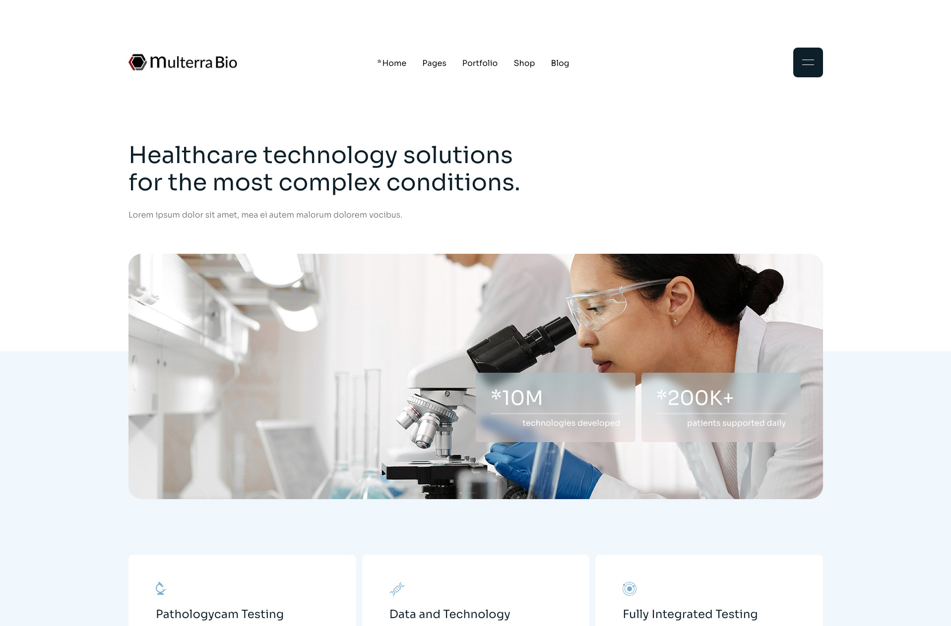 Multerra Bio Homepage