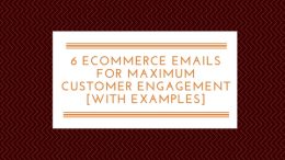 eCommerce Emails